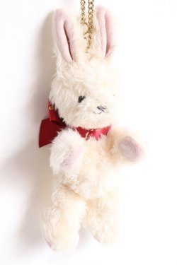 画像3: Maison de FLEUR / 仲良しうさぎさんチャーム  アイボリー Y-25-12-27-009-LO-ZA-SZ-ZY