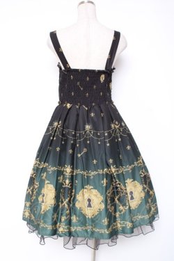 画像3: axes femme kawaii / 鍵柄ジャンスカ  グリーン Y-25-12-27-074-AX-OP-SZ-ZY