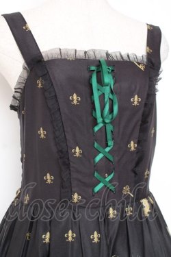 画像4: axes femme kawaii / 鍵柄ジャンスカ  グリーン Y-25-12-27-074-AX-OP-SZ-ZY