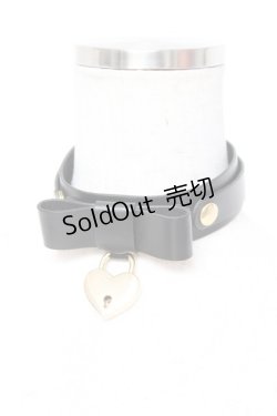 画像1: Rose Marie seoir / ハートキーチョーカー  黒 Y-25-12-27-010-EL-AC-SZ-ZY