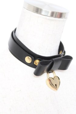 画像3: Rose Marie seoir / ハートキーチョーカー  黒 Y-25-12-27-010-EL-AC-SZ-ZY