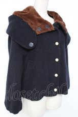 画像2: Franche Lippee / マフマフコート M 紺 Y-25-12-27-082-LO-CO-SZ-ZTC040 (2)