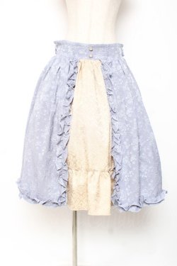 画像1: axes femme kawaii / ロココスカート M ラベンダー Y-25-12-27-087-AX-SK-SZ-ZY