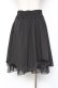 画像2: axes femme POETIQUE / ハイウエストイレヘムスカート M 黒 Y-25-12-27-093-AX-SK-SZ-ZY (2)