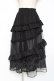 画像1: axes femme / チュールレースティアードスカート F 黒 Y-25-12-27-098-AX-SK-SZ-ZY (1)