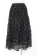 画像2: axes femme / 総レースティアードスカート M 黒 Y-25-12-27-100-AX-SK-SZ-ZY (2)