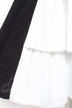 画像5: MIHO MATSUDA / スカート・ヴィフィール  ブラック×ホワイト Y-25-12-27-102-GO-SK-SZ-ZY