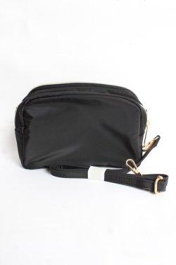 画像2: m petit by misako / AMリボンショルダーウォレットSLD  中黒 Y-25-12-27-017-LO-BG-SZ-ZY