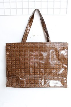 画像2: Q-pot. / チョコレートトートバッグ  チョコ Y-25-12-27-023-QP-BG-SZ-ZY