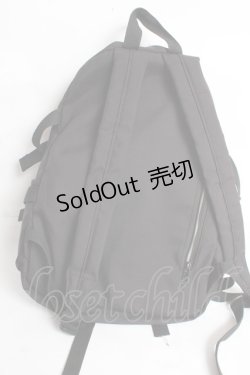 画像4: NieR CLOTHING / プリントリュックサック  黒 Y-25-12-27-024-PU-BG-SZ-ZY
