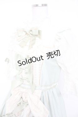 画像3: BABY, THE STARS SHINE BRIGHT / Lumiere eclatanteリボンリボンワンピース  ミント Y-25-12-28-014-BA-OP-SA-ZS
