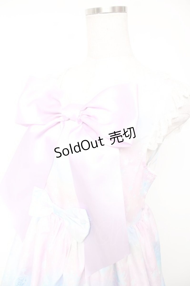 画像3: Angelic Pretty / Fairy Seasonディズニープリンセスジャンパースカート  ピンクＸ青 Y-25-12-28-016-AP-OP-SA-ZI (3)