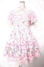 画像1: Angelic Pretty / Ohanami Bunnyワンピース  ピンク Y-25-12-28-019-AP-OP-SZ-ZS (1)