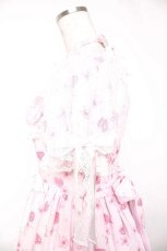 画像4: Angelic Pretty / Ohanami Bunnyワンピース  ピンク Y-25-12-28-019-AP-OP-SZ-ZS (4)