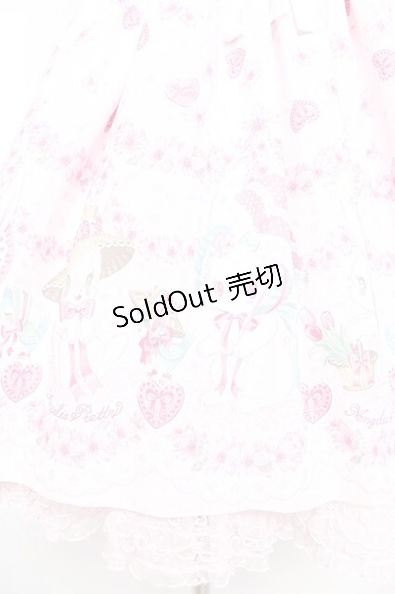 画像6: Angelic Pretty / Ohanami Bunnyワンピース  ピンク Y-25-12-28-019-AP-OP-SZ-ZS (6)