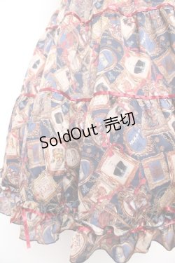 画像4: ALICE and the PIRATES / Memory frame of royal crown柄ワンピース  紺 Y-25-12-28-020-PA-OP-SZ-ZY