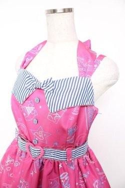 画像3: Angelic Pretty / Neon Star Diner SpecialジャンパースカートSet  ダークピンク Y-25-12-28-003-AP-OP-SZ-ZY