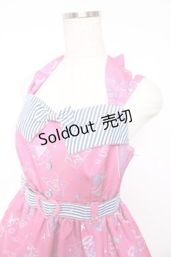 画像3: Angelic Pretty / Neon Star Diner SpecialジャンパースカートSet  ダークピンク Y-25-12-28-003-AP-OP-SZ-ZY