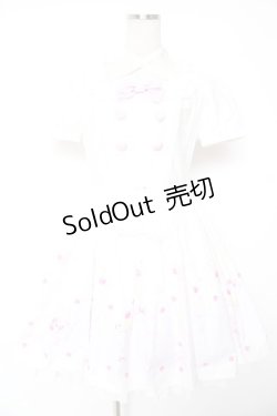 画像1: BABY, THE STARS SHINE BRIGHT / Creamy soda popワンピース  オフ白 Y-25-12-28-021-BA-OP-SZ-ZY