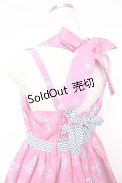 画像5: Angelic Pretty / Neon Star Diner SpecialジャンパースカートSet  ダークピンク Y-25-12-28-003-AP-OP-SZ-ZY