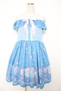 Angelic Pretty / Cream Soda Mermaidカットワンピース  サックス Y-25-12-28-025-AP-OP-SA-ZY