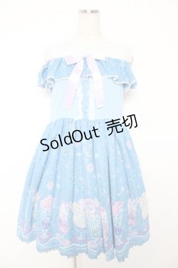 画像1: Angelic Pretty / Cream Soda Mermaidカットワンピース  サックス Y-25-12-28-025-AP-OP-SA-ZY