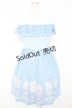 画像2: Angelic Pretty / Cream Soda Mermaidカットワンピース  サックス Y-25-12-28-025-AP-OP-SA-ZY