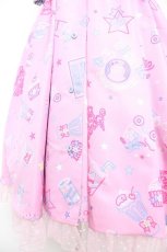 画像4: Angelic Pretty / Neon Star Dinerワンピース  ピンク Y-25-12-28-027-AP-OP-HR-ZS (4)