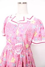 画像3: Angelic Pretty / Toy's Donut Dinerワンピース  ピンク Y-25-12-28-029-AP-OP-SZ-ZY (3)