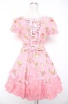 画像2: Angelic Pretty / ローズアフタヌーンワンピース  ピンク Y-25-12-28-030-AP-OP-SZ-ZY (2)