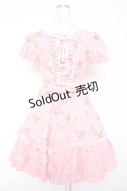 画像2: Angelic Pretty / ローズアフタヌーンワンピース  ピンク Y-25-12-28-030-AP-OP-SZ-ZY