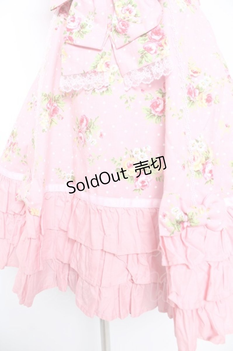 画像4: Angelic Pretty / ローズアフタヌーンワンピース  ピンク Y-25-12-28-030-AP-OP-SZ-ZY (4)