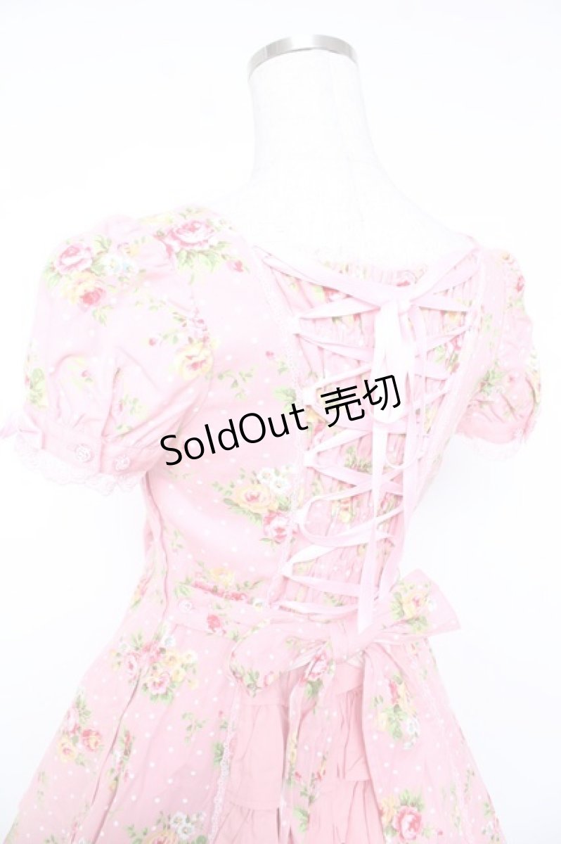 画像6: Angelic Pretty / ローズアフタヌーンワンピース  ピンク Y-25-12-28-030-AP-OP-SZ-ZY (6)