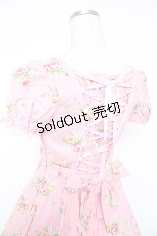 画像6: Angelic Pretty / ローズアフタヌーンワンピース  ピンク Y-25-12-28-030-AP-OP-SZ-ZY (6)