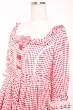 画像3: Angelic Pretty / Lovelyチェックワンピース  赤 Y-25-12-28-031-AP-OP-AS-ZY