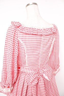 画像5: Angelic Pretty / Lovelyチェックワンピース  赤 Y-25-12-28-031-AP-OP-AS-ZY