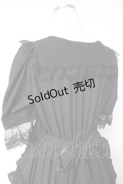 画像5: ALICE and the PIRATES / Historiaロングティアードワンピース  黒 Y-25-12-28-036-PA-OP-SA-ZY