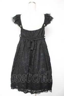 画像2: Angelic Pretty / Sweet Dollyジャンパースカート  黒 Y-25-12-28-037-AP-OP-SZ-ZY