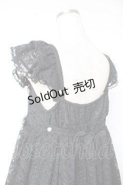 画像5: Angelic Pretty / Sweet Dollyジャンパースカート  黒 Y-25-12-28-037-AP-OP-SZ-ZS