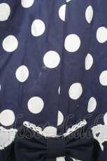 画像6: Angelic Pretty / ポルカドットジャンパースカート  紺 Y-25-12-28-006-AP-OP-SZ-ZS (6)