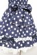 画像7: Angelic Pretty / ポルカドットジャンパースカート  紺 Y-25-12-28-006-AP-OP-SZ-ZY (7)