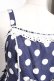 画像8: Angelic Pretty / ポルカドットジャンパースカート  紺 Y-25-12-28-006-AP-OP-SZ-ZY (8)