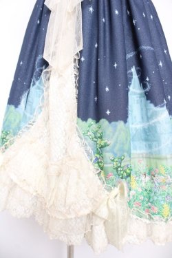 画像4: BABY, THE STARS SHINE BRIGHT / Fairy Topialium 〜Trifolium 仕立ての約束の森〜Repensジャンパースカート  紺 Y-25-12-28-007-BA-OP-SZ-ZY