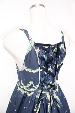 画像5: BABY, THE STARS SHINE BRIGHT / Fairy Topialium 〜Trifolium 仕立ての約束の森〜Repensジャンパースカート  紺 Y-25-12-28-007-BA-OP-SZ-ZY