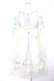 画像2: BABY, THE STARS SHINE BRIGHT / Ver Placidum Mille fleurワンピースドレス【完全受注予約商品】  サックス Y-25-12-28-008-BA-OP-SA-ZY (2)