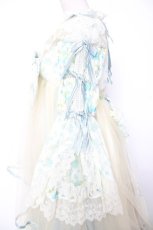 画像4: BABY, THE STARS SHINE BRIGHT / Ver Placidum Mille fleurワンピースドレス【完全受注予約商品】  サックス Y-25-12-28-008-BA-OP-SA-ZY (4)
