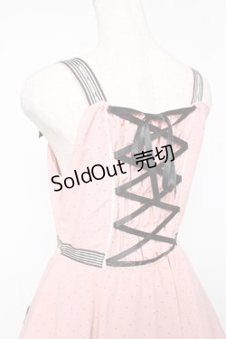 画像5: BABY, THE STARS SHINE BRIGHT / Petits Poisジャンパースカート  ピンク Y-25-12-28-001-BA-OP-SZ-ZY