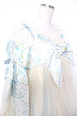 画像6: BABY, THE STARS SHINE BRIGHT / Ver Placidum Mille fleurワンピースドレス【完全受注予約商品】  サックス Y-25-12-28-008-BA-OP-SA-ZY (6)