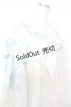 画像6: BABY, THE STARS SHINE BRIGHT / Ver Placidum Mille fleurワンピースドレス【完全受注予約商品】  サックス Y-25-12-28-008-BA-OP-SA-ZY