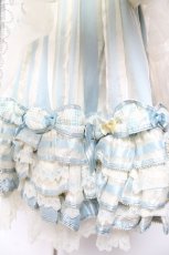 画像8: BABY, THE STARS SHINE BRIGHT / Ver Placidum Mille fleurワンピースドレス【完全受注予約商品】  サックス Y-25-12-28-008-BA-OP-SA-ZY (8)
